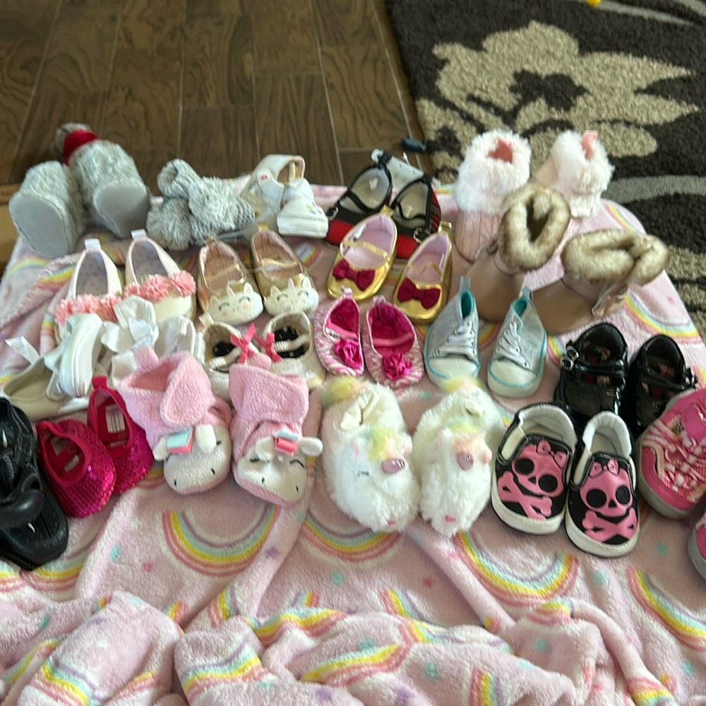 Random baby girl shoes